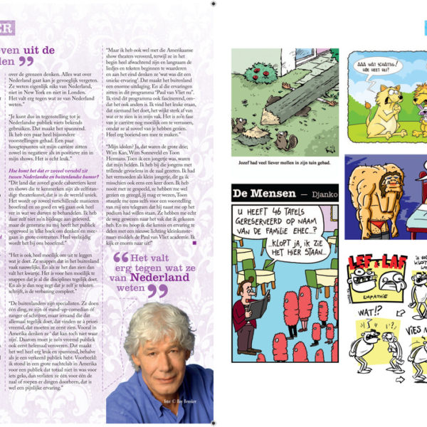 cartoonist schrijver