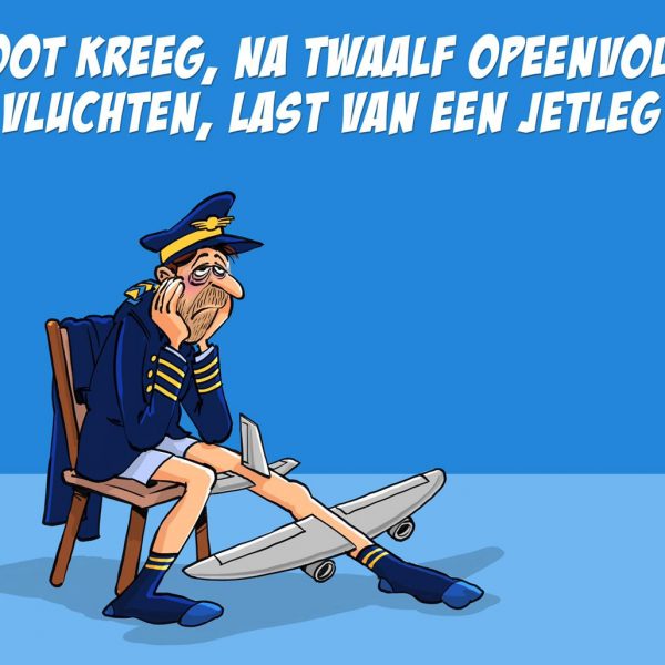 Lepe Loetje Cartoons Jetleg