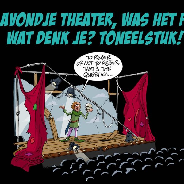 Lepe Loetje Cartoons Toneelstuk